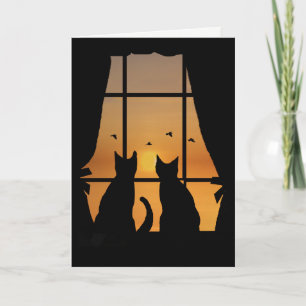 We missen je in het raam. kaart