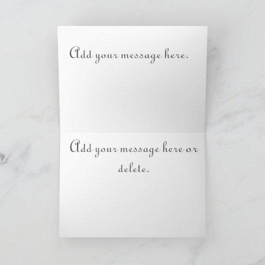 We missen je! kaart (Binnen)