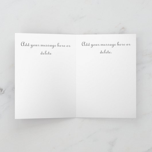 We missen je! Kaart (Binnen)