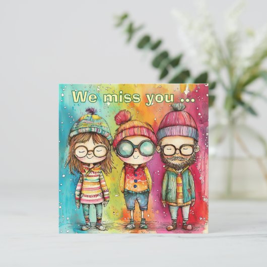 We missen je Kaart (Staand voorkant)