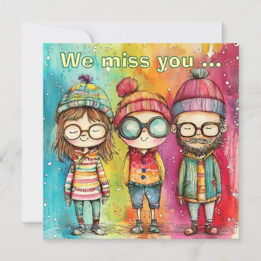 We missen je Kaart (Voorkant)