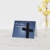 We missen je... kaart (Gele Bloem)