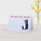 We missen je, mam kaart (Gele Bloem)