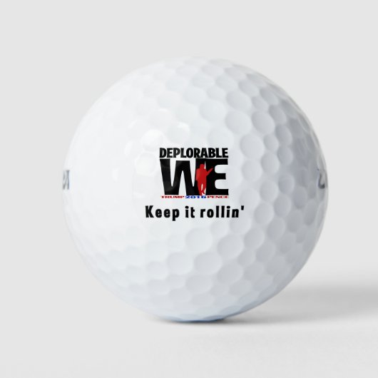 We moedigen golfers aan golfballen (Voorkant)