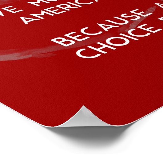 We moeten afwijzen... Thurgood Marshall Poster (Hoek)