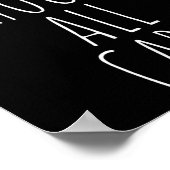 We moeten allemaal zorgen, ijs, immigratie afschaf poster (Hoek)