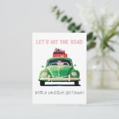 we moeten de weg naar een unieke weg inslaan briefkaart (Staand voorkant)