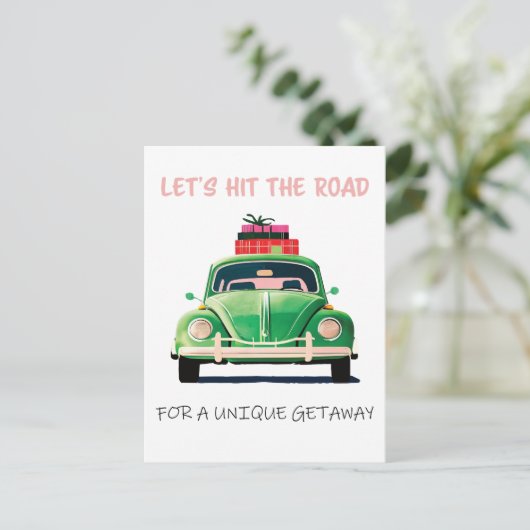 we moeten de weg naar een unieke weg inslaan briefkaart (Staand voorkant)