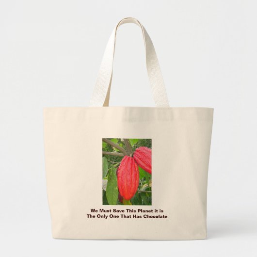 We moeten deze planeet redden... grote tote bag (Voorkant)