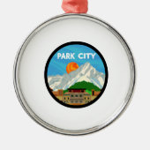 We moeten gaan metalen ornament (Voorkant)