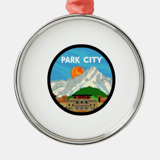 We moeten gaan metalen ornament (Voorkant)