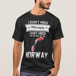 we moeten gewoon naar noorwegen t-shirt