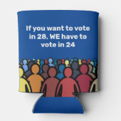 We moeten in 24 stemmen blikjeskoeler (Achterkant)