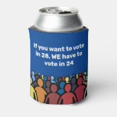 We moeten in 24 stemmen blikjeskoeler (Blikje Achterkant)