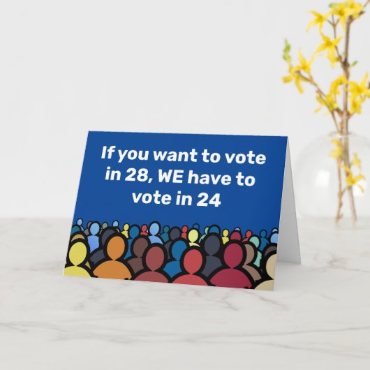 We moeten in 24 stemmen kaart (Gele Bloem)