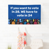 We moeten in 24 stemmen spandoek (Insitu)