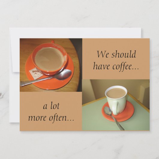 We moeten koffie hebben..., een ... (Voorkant)