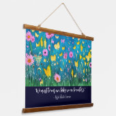 We moeten onze eigen prijsaanduiding Florenz zijn Hangend Wandkleed (Gebogen)