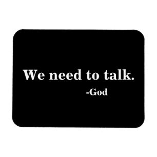 We moeten praten - God Magneet
