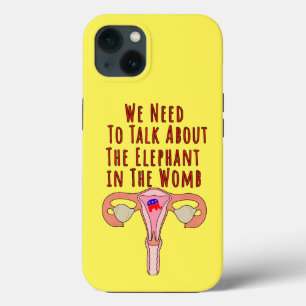 We moeten praten over de olifant in de baarmoeder Case-Mate iPhone case