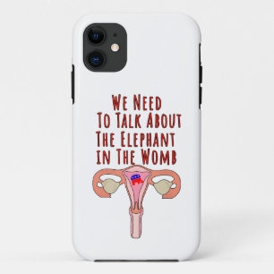 We moeten praten over de olifant in de baarmoeder Case-Mate iPhone case