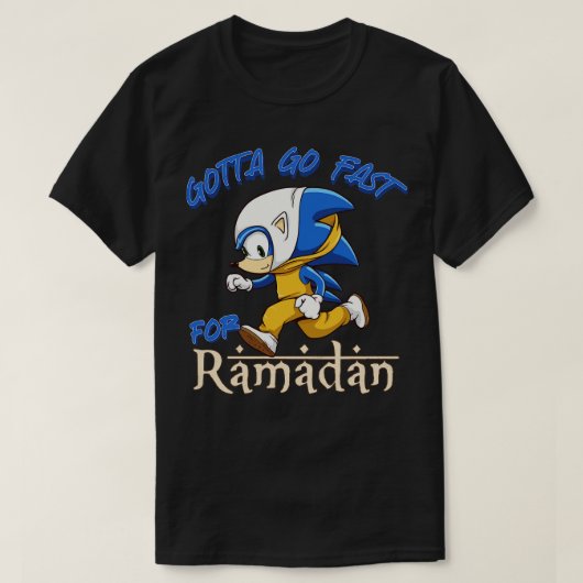 We moeten snel gaan voor de ramadan t-shirt (Design voorkant)