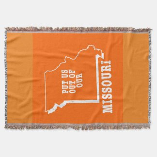 We moeten uit onze Missouri. Deken