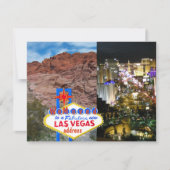 We Moved Las Vegas Address Announcement Postcard Aankondiging (Voorkant)