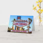 We Moved to Las Vegas New Address Kaart (Gele Bloem)