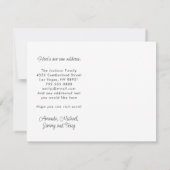 We Moved to Las Vegas New Home Aankondiging (Achterkant)