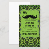 We Mustache je om mee te doen. (Voorkant / Achterkant)