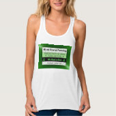 We Need a Cure Lyme Dames Tank Top (Voorkant)