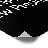 We Need A New President - Poster (Hoek)