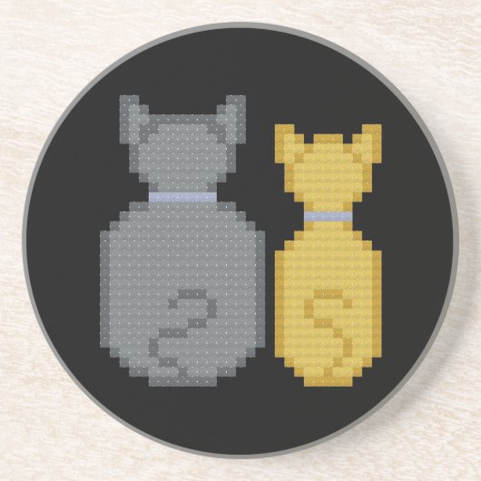 We negeren je Katten Onderzetter (Voorkant)