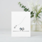 We noemen deze babyjongen - RSVP Briefkaart (Staand voorkant)