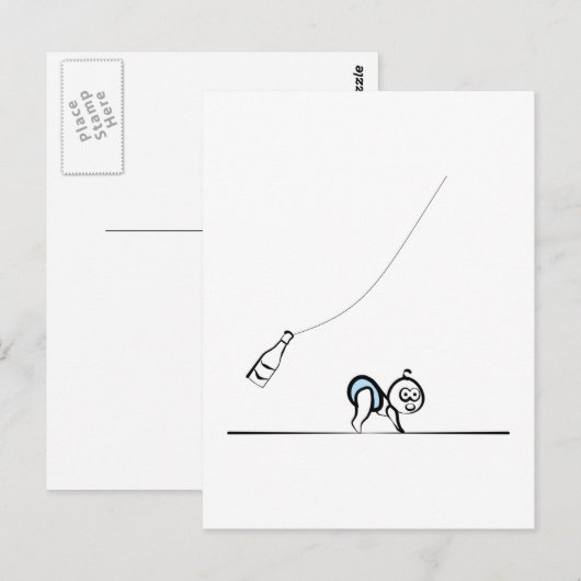 We noemen deze babyjongen - RSVP Briefkaart (Voorkant / Achterkant)