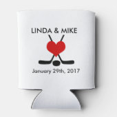 We onderbreken Hockey Season brengen je dit huweli Blikjeskoeler (Achterkant)