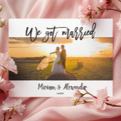 We ontwikkelden een Briefkaart voor de aankondigin