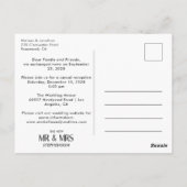 We ontwikkelden moderne minimalistische fotoaankon briefkaart (Achterkant)