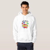 We Out Senior 2025 Dobbelspel Afstuderen Hoodie (Voorkant volledig)