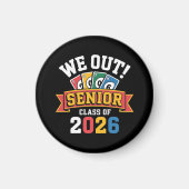 We Out Senior Klas Van 2026 Magneet (Voorkant)