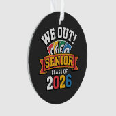 We Out Senior Klas Van 2026 Ornament (voorkant)
