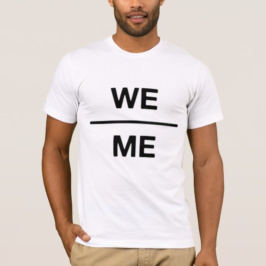 We over mij t-shirt (Voorkant)