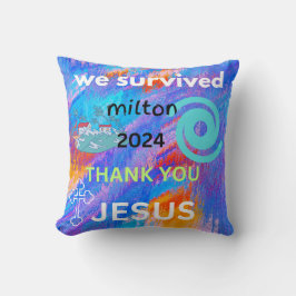 We overleefden Milton 2024 Kussen