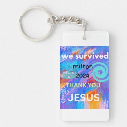 We overleefden Milton 2024 Sleutelhanger (Voorkant)