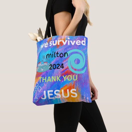 We overleefden Milton 2024 Tote Bag (Dichtbij)