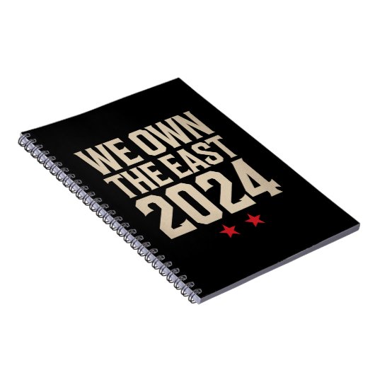 We Own The East 2024 Notitieboek (Rechterzijde)