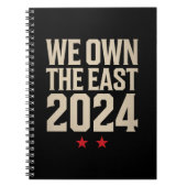 We Own The East 2024 Notitieboek (Voorkant)