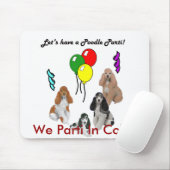 We parti in Color Mousepad Muismat (Met muis)