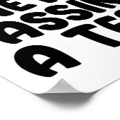 We pingen een test grappige test dag 2022 testen l poster (Hoek)